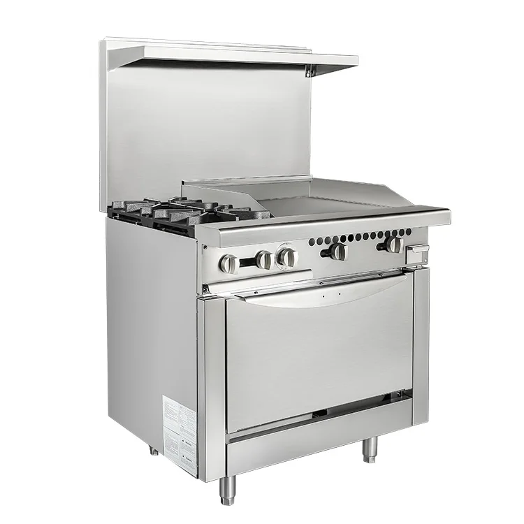 Catering Equipment Manufacturer Cooking Range Gas/Electric Cooker