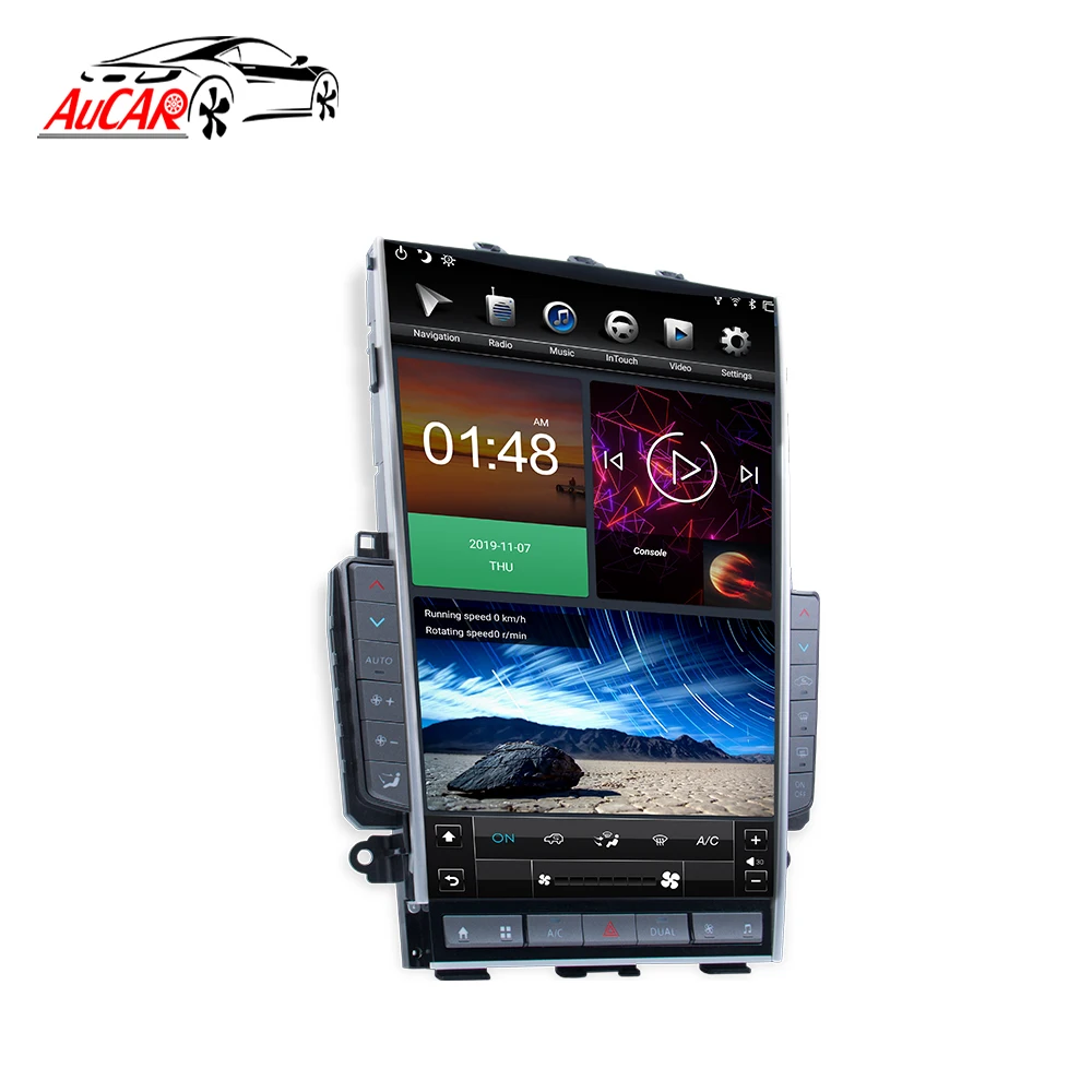 Автомагнитола AuCAR Mark 5, 13,6 дюйма, GPS, DVD, CD, для Infiniti Q50, Q50L, Q60, Q60L