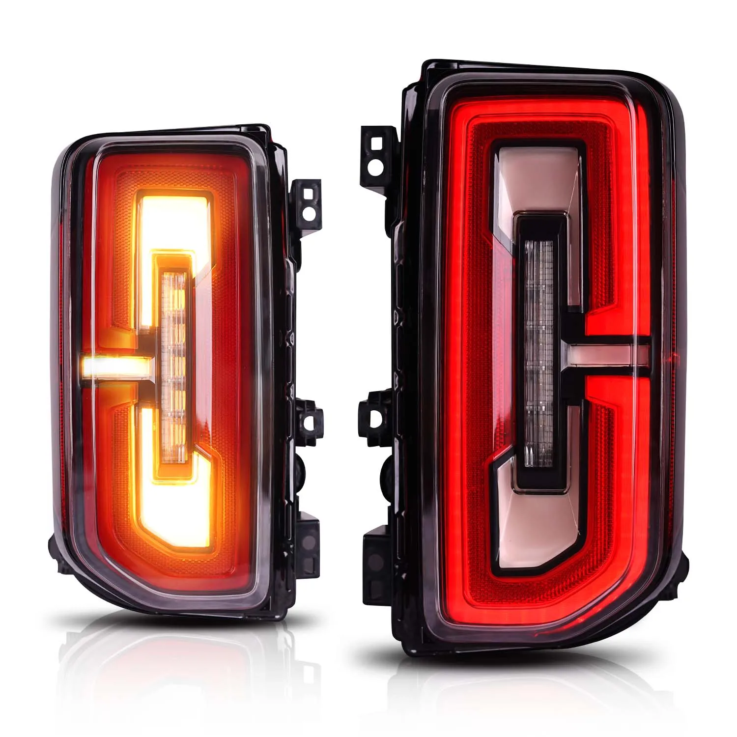 Archaic Full LED Ford Bronco Rear Lamp with Sequential Turn Signal Car Lights For Ford Bronco 2021 2/4 Door Taillights