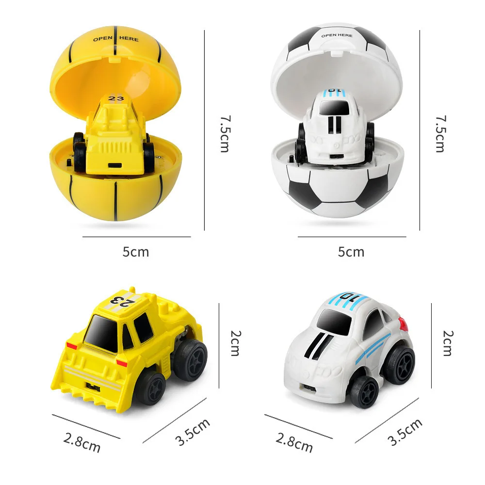 2.4g Plastic Mini Remote Control Electric Forward Function Racing Ball Basketball Football Mini Rc Car