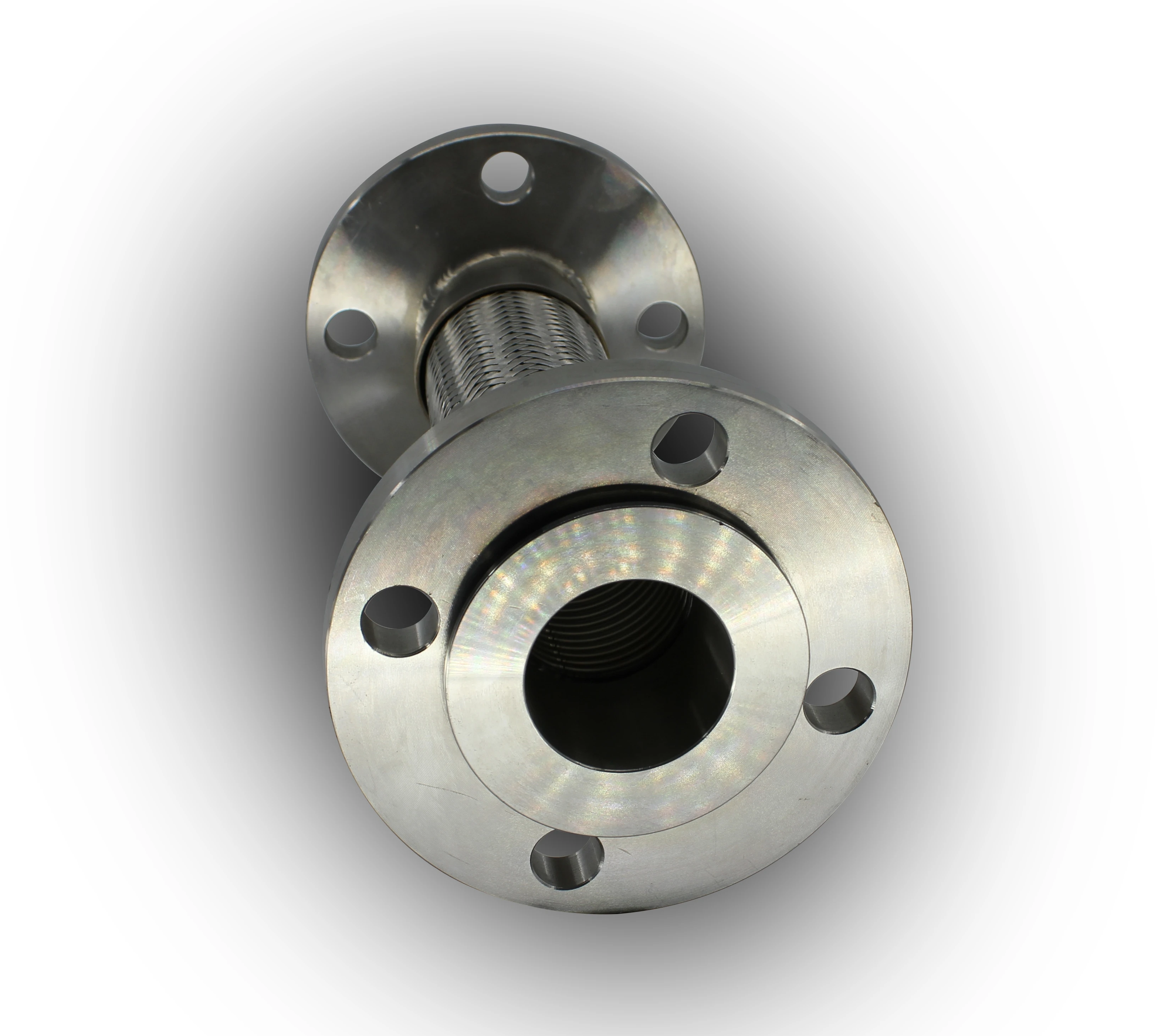 China Factory Price Supplier Flanged Connector Flexible Metal Hose Assembly Braided Hose 316 Stainless Steel