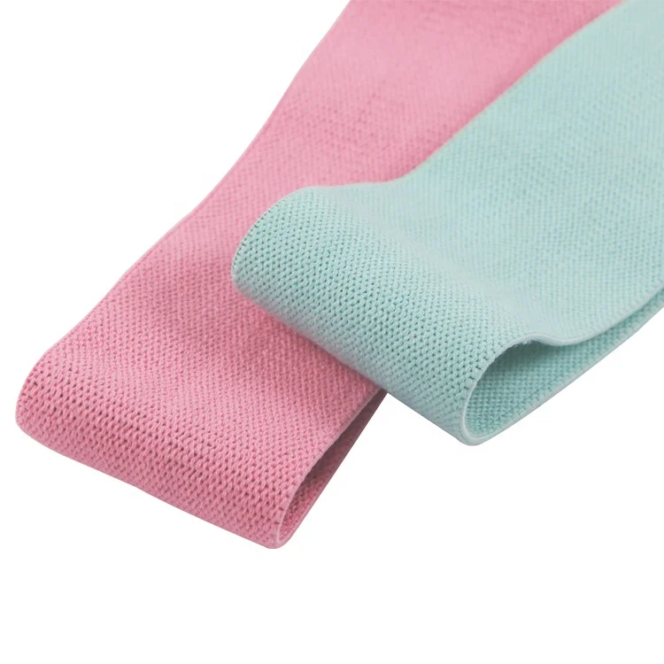 OKPRO Colourful Elastic Fitness Exercise Fabric Resistance Hip Circle Bands