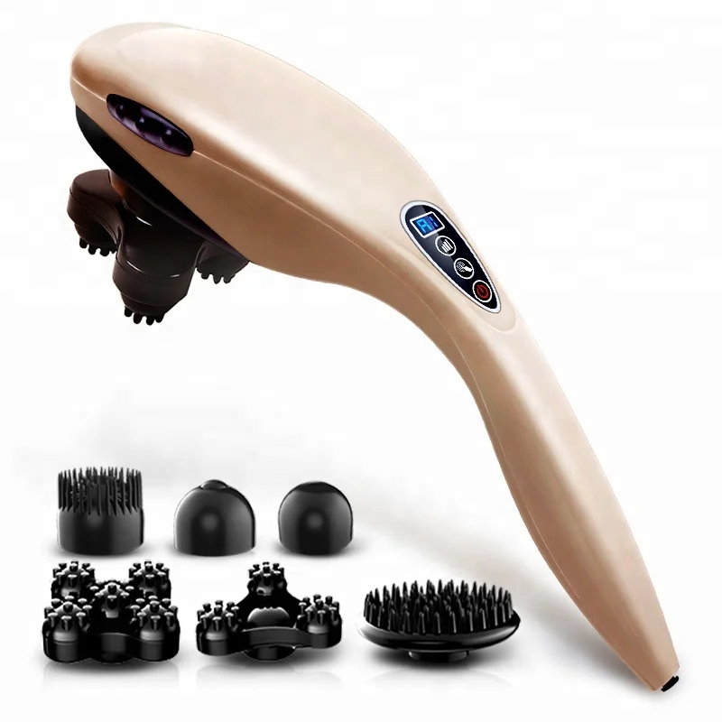 LY-170A Cordless muscle relax pain relief full body massager with 6 massage heads