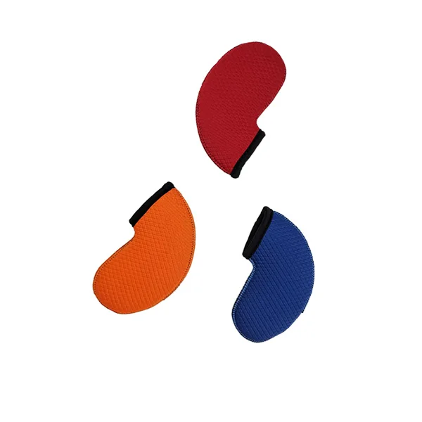 High Quality Golf Accessories Embroidery Logo Golf Iron Headcover Set golf iron cover