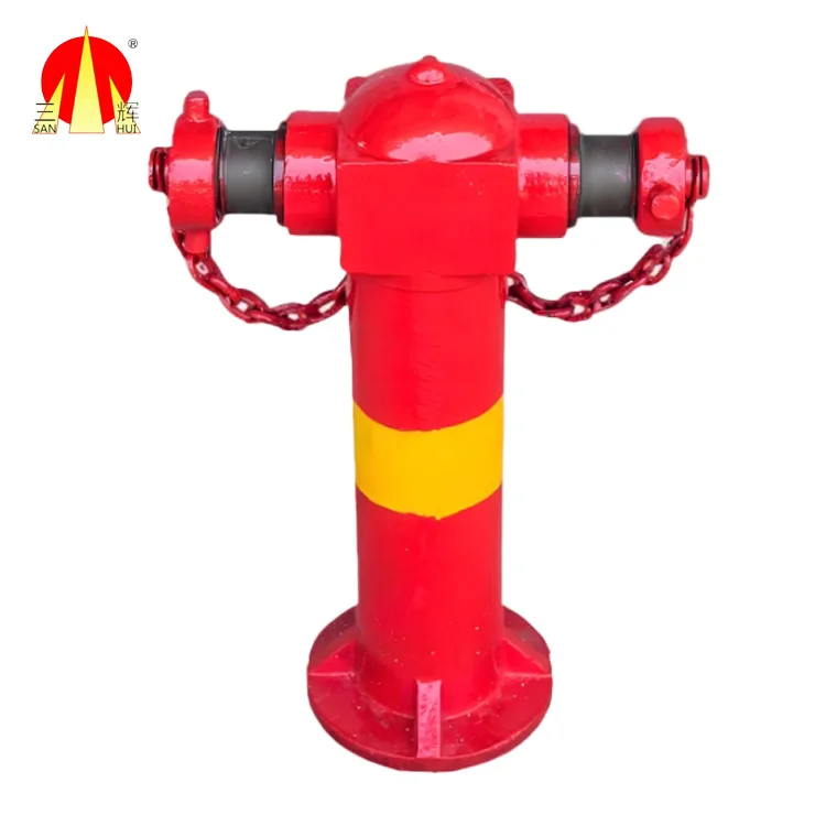 Gost wet barrel fire hydrant set with valve