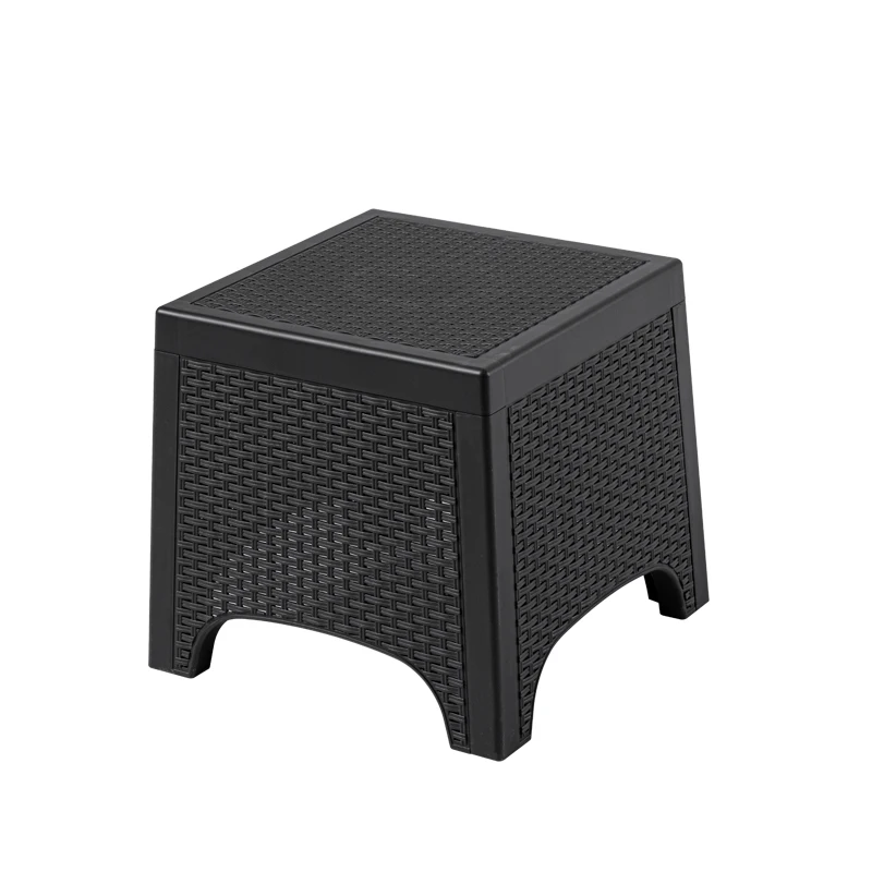 Factory Outlet Outdoor Waterproof Plastic Garden Furniture Foldable Rattan Chair