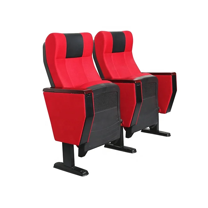 Price School Auditorium Seating Best Normal Size Movable Church Public Cinema Theater Seats Chair with Tablet YA-L09A