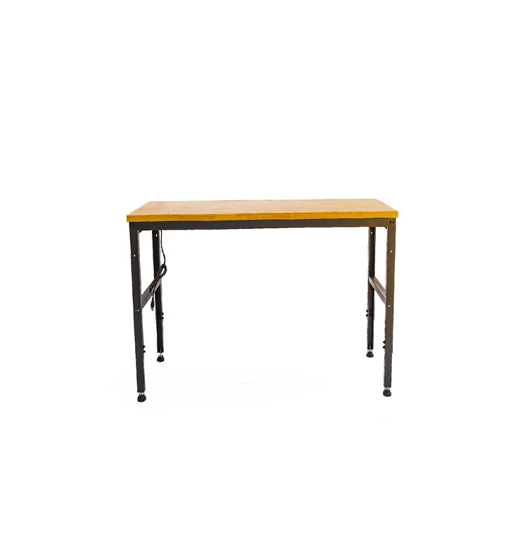 Hot sale 72'x 24' Mobile workbench with Wood Top and Plug Garage storage  height adjustable mechanics workbench