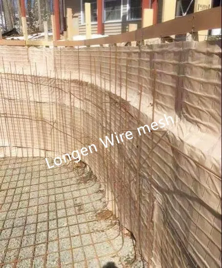STEEL TEX POOL WIRE paper-backed pool welded wire mesh