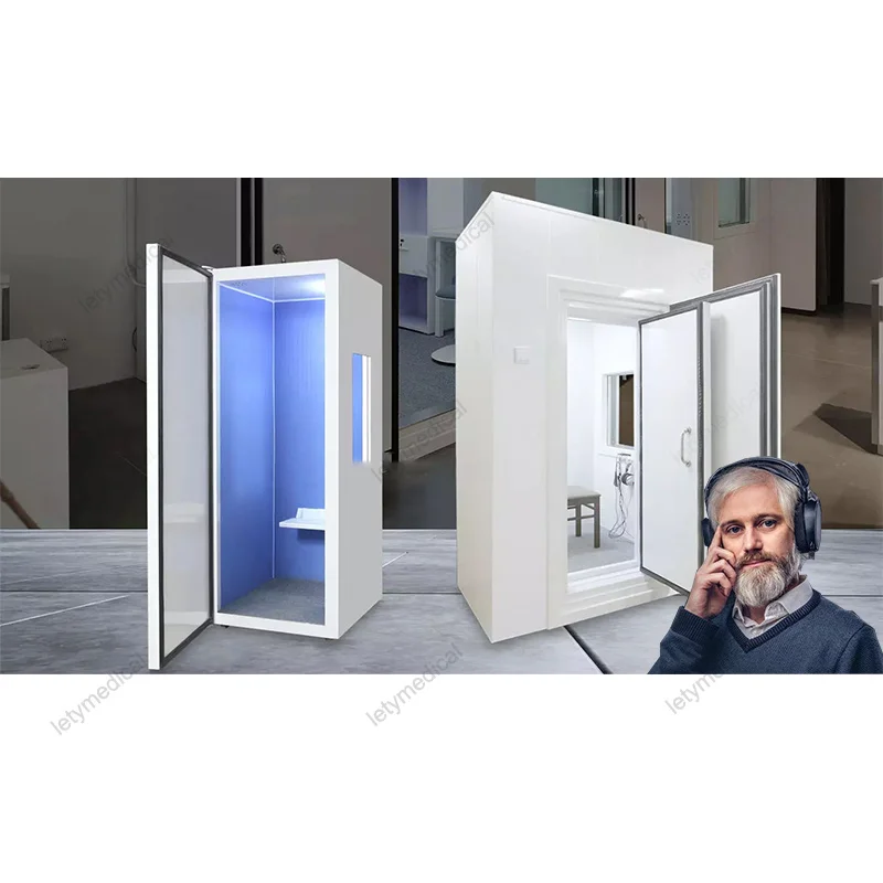 Factory Price Pod Noiseproof Office One Person Negotiation Soundproof Pods Hearing Booth Audiometric Room