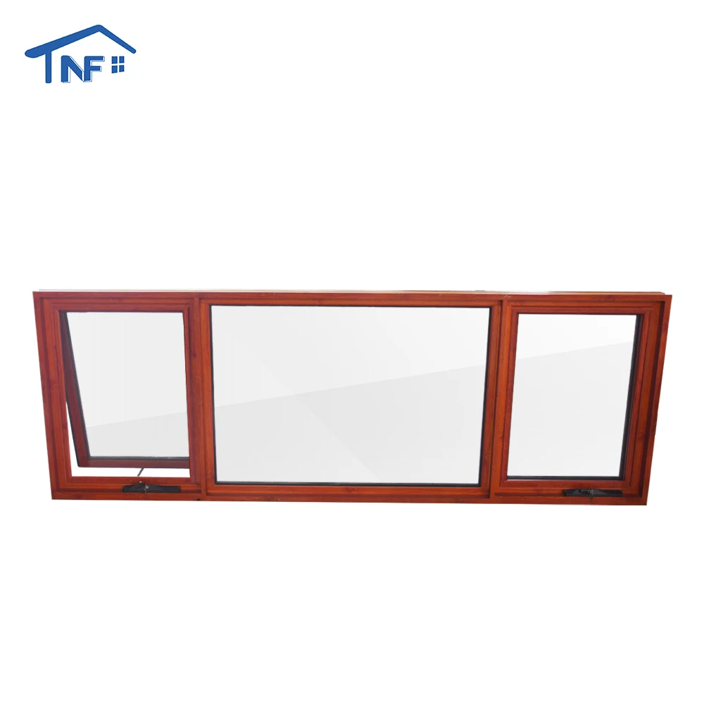 Villa Home Manual Aluminum Awning Window Chain Winder Awning Window Double Glazed Windows Australia Standard Residential Window