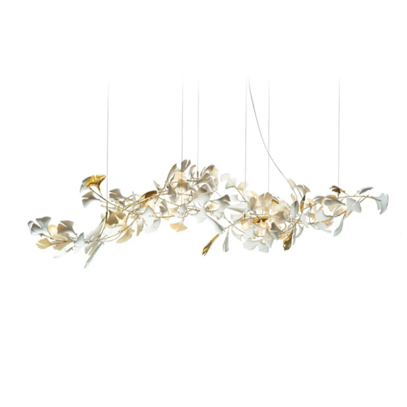 Modern Hotel Lobby Villa Decoration Pendant Light Large Project LED Crystal Custom Chandelier