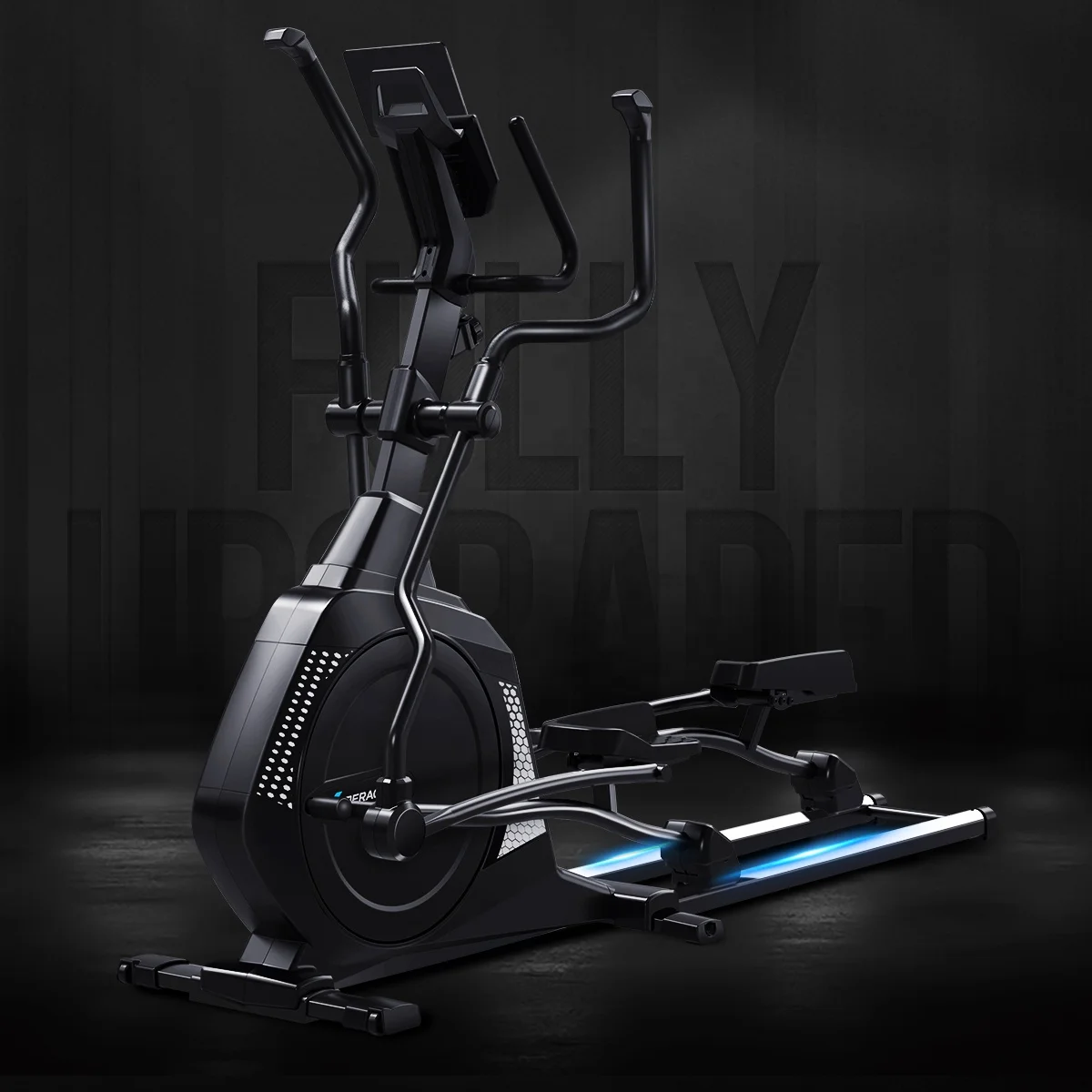 Cross fitness elliptical trainer home gym commercial exercise air bikes seated machine compact recumbent spinning bicycle cross