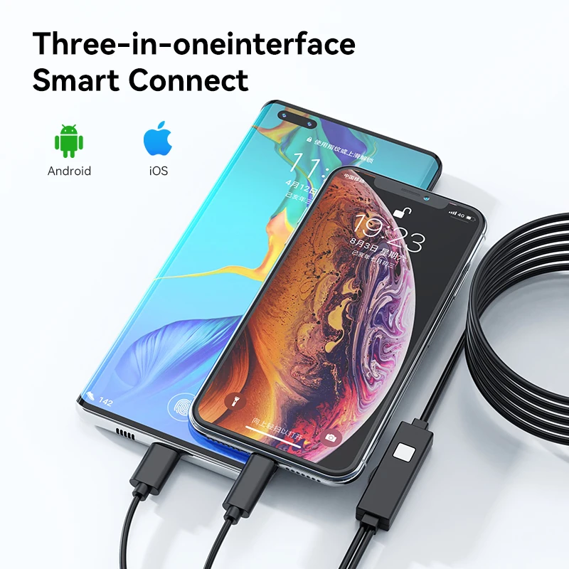 Новый монокулярный цифровой интерфейс 2 в 1 Мп 1440P портативный usb-микроскоп 1600x для обнаружения промышленных цепей и т. д.