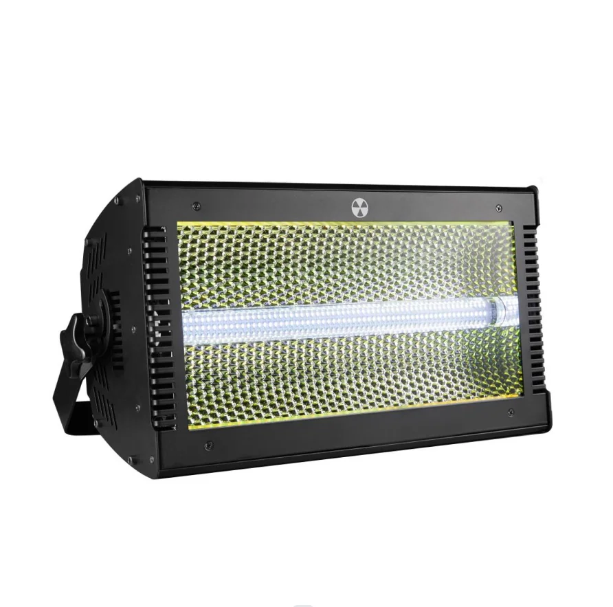 Aluminum Housing LED Stage Lights DJ Stadium Hotel Concert 64x 0.6w RGB LED 3000W DMX LED Strobe Light