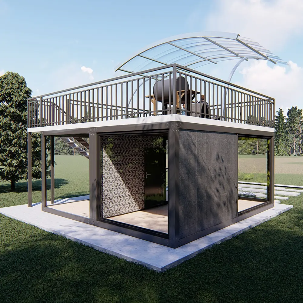 VHCON Casa Prefab Ready Made Tiny Portable Kit Pre Fabricated Luxury 40ft Homes Container Houses 2 3 4 5 Bedrooms