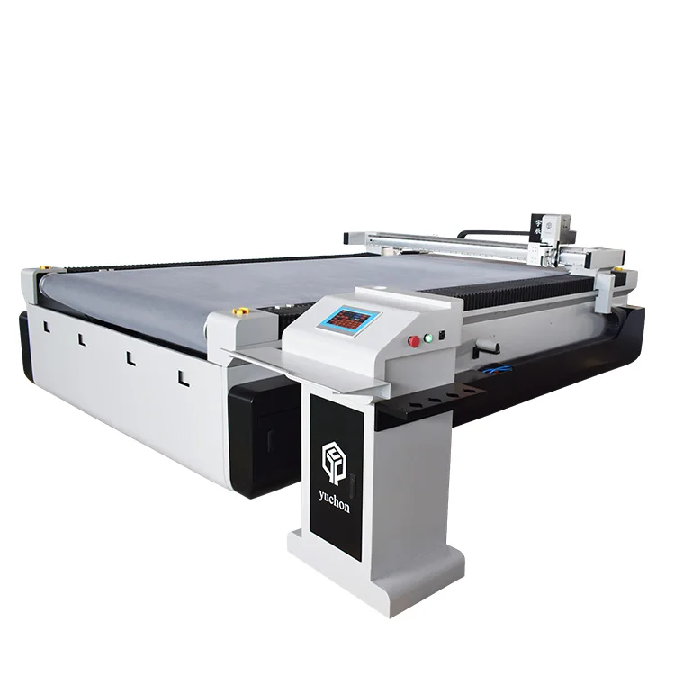 cnc eps tarpaulin oscillating knife automatic cutting machine