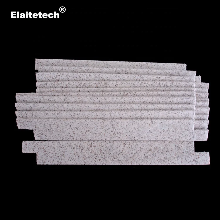Non intumescent ceramic fiber support mat for protect various catalytic converters