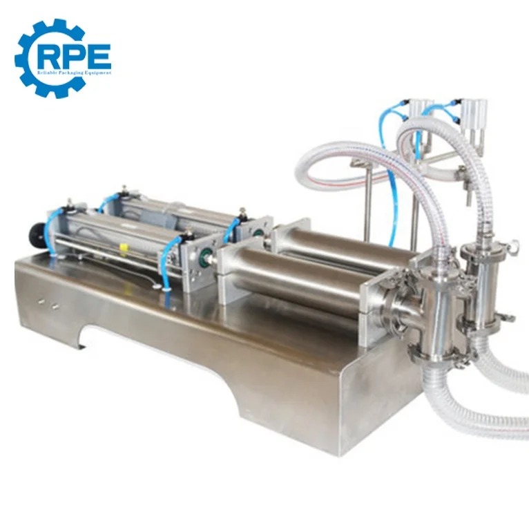 Easy operate  seafood sauce two nozzles filling machine jam filling equipement machine