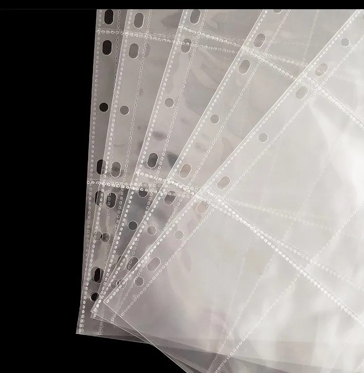 9-карман коллекционная карточная связующего одежда с длинным рукавом для 3 кольцах, бейсбол, Покемон, спортивный чехол для карт листы из пластика по оптовой цене с верхней загрузкой страниц