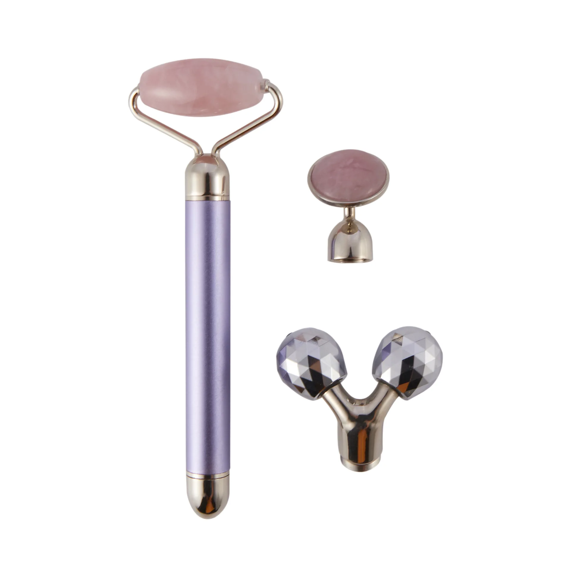 S.W Beauty 3-в-1 Электрический нефритовый ролик 3D роликовый для лица и массажер