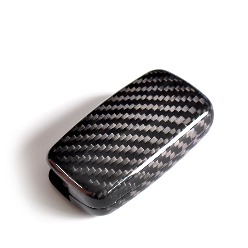 Car parts black glaze carbon fiber key cover is suitable for Volkswagen Lavida Langxing Langjing Sagitar Bora Jetta Scirocco