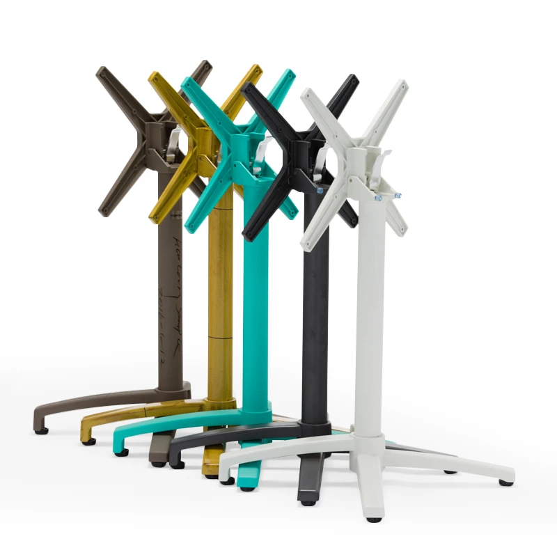 Wholesale Modern Aluminum Table Base Leg Plates