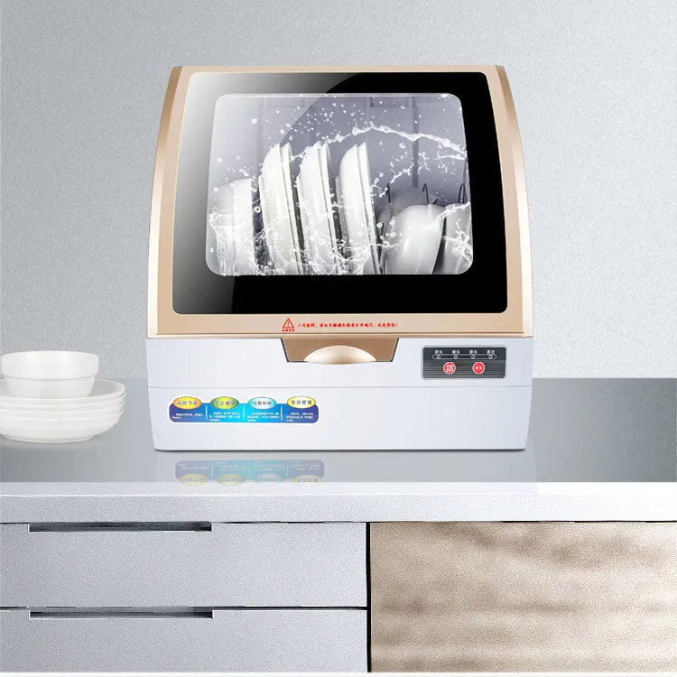 Easy Installation Home Dish Washing Machine Table Top Portable Dishwasher