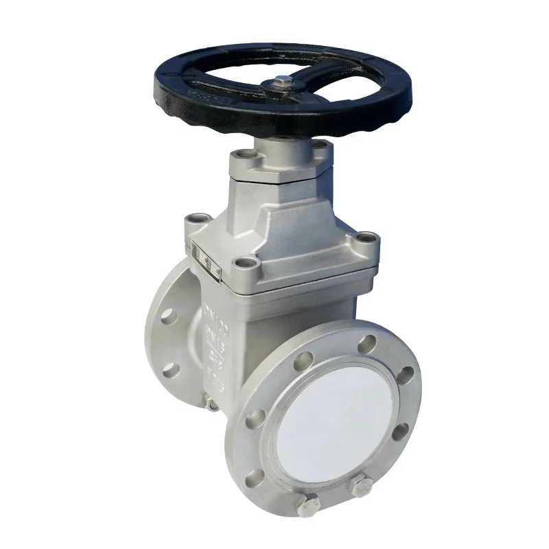 Pneumatic double gate valve dn80 pressure gate valves for oil and gas