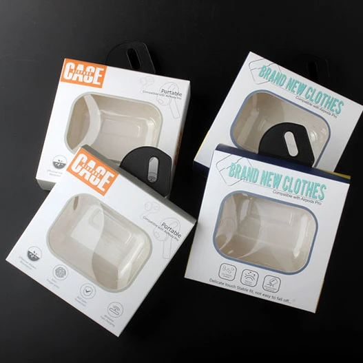 Wholesale Paper Box Retail Package For Airpods Case Package
