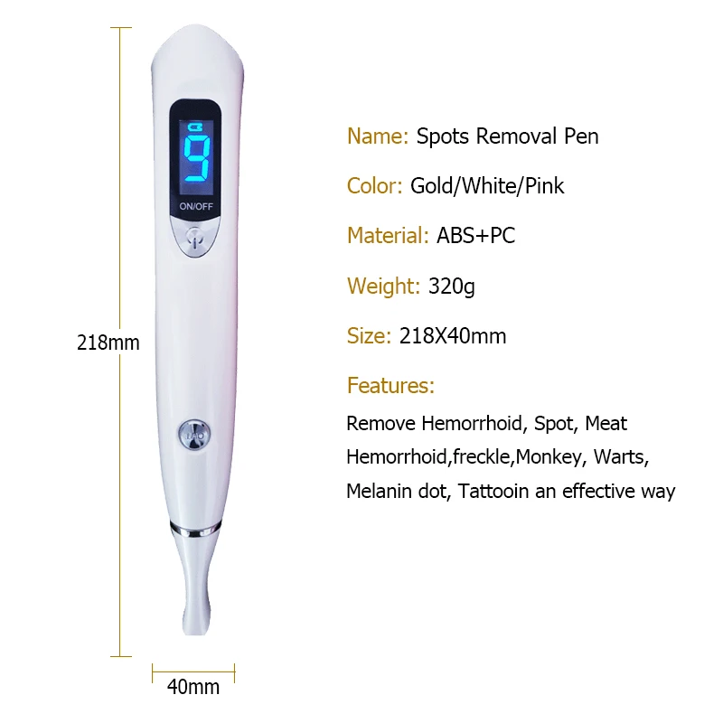 2021 remove dark black portable beauty plasma laser mole freckle spot