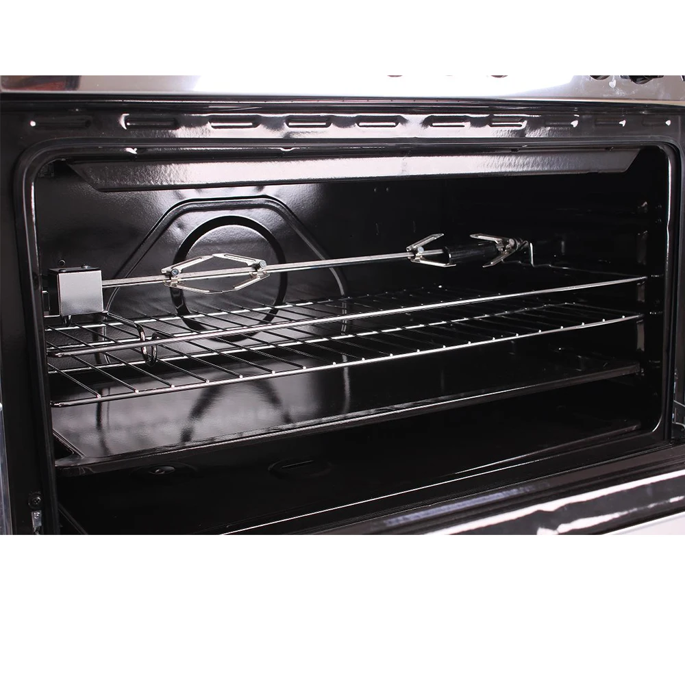 Газовая плита Xunda с духовкой, 6 горелок, газовые плиты из нержавеющей стали с духовкой и грилем