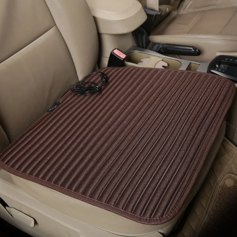 Car Seat Cushion Cover Heated Warmer Pad Hot Heat Heater Lumbar Winter Heated Seat Cover