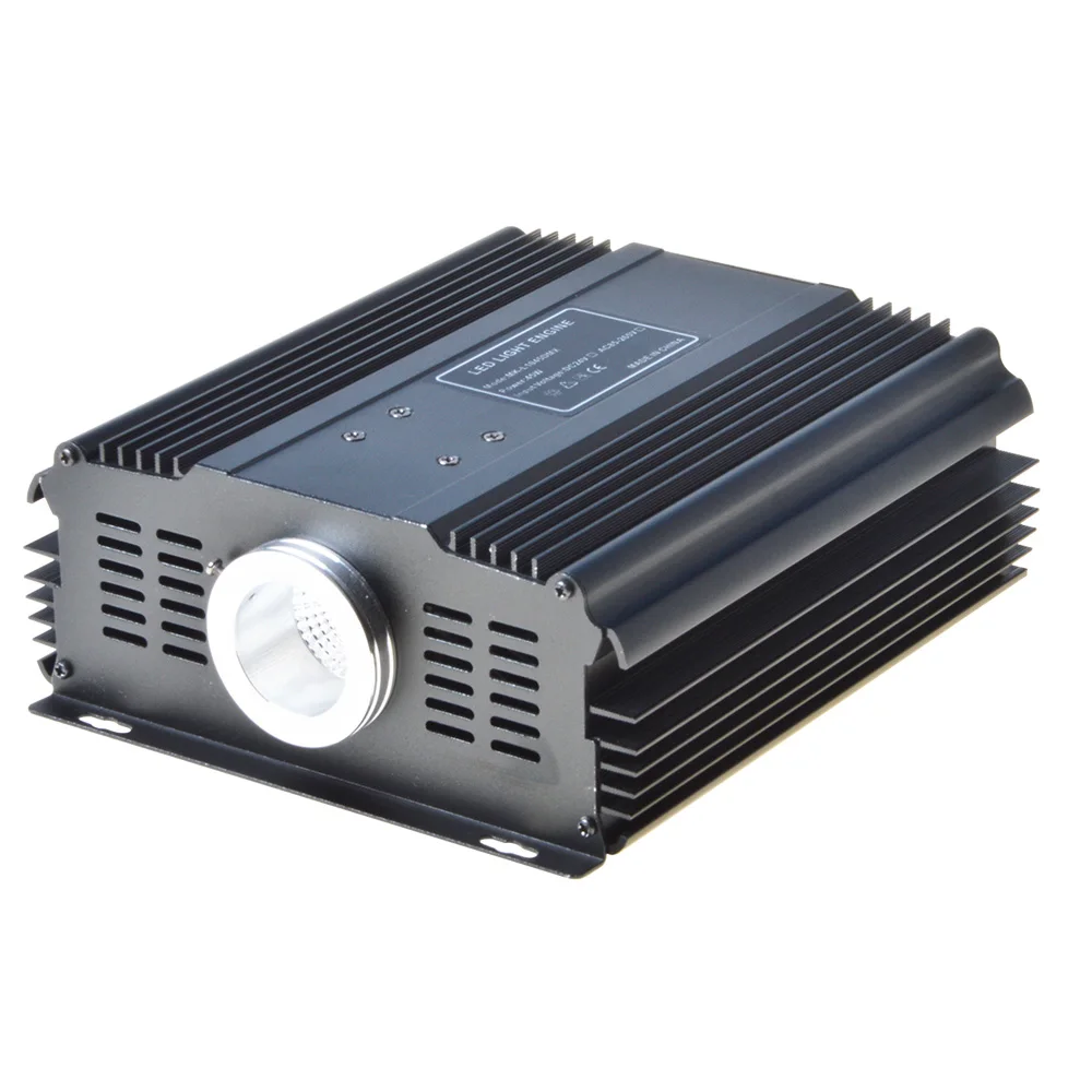 High power 75W RGB LED fiber optic lights machine with DMX function