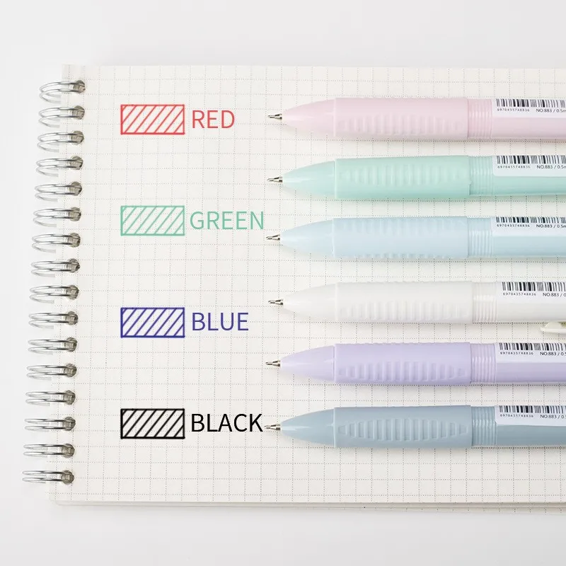 Manufacturer Custom Plastic Promotional Ballpoint Pen Multicolor Ball Pen for Kid Adult