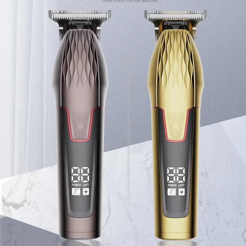 Wholesale USB Rechargeable Electric Cordless Professional Barber Trimmer Hair Cutter Clipper set