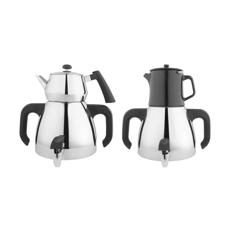 4 ltr 5.0l 6.0l печка Топ турецкий samowar kichenware коллекция чашек многослойный чайник двойной Подарочный набор с