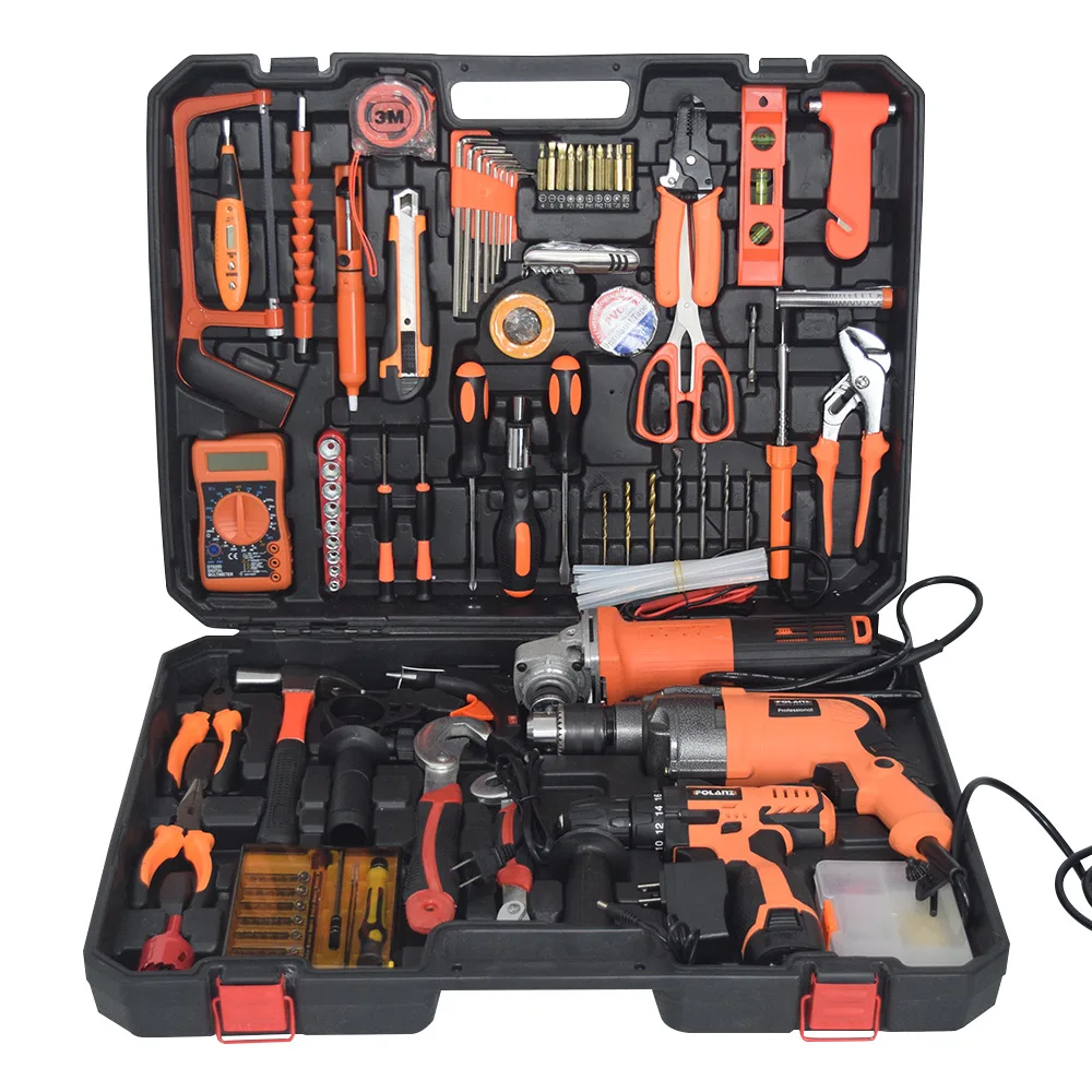 Home Tool Kit Woodworking repair multi-functional manual hardware kit