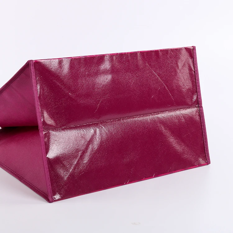 Reusable polypropylene laminated pp non woven shopping bag