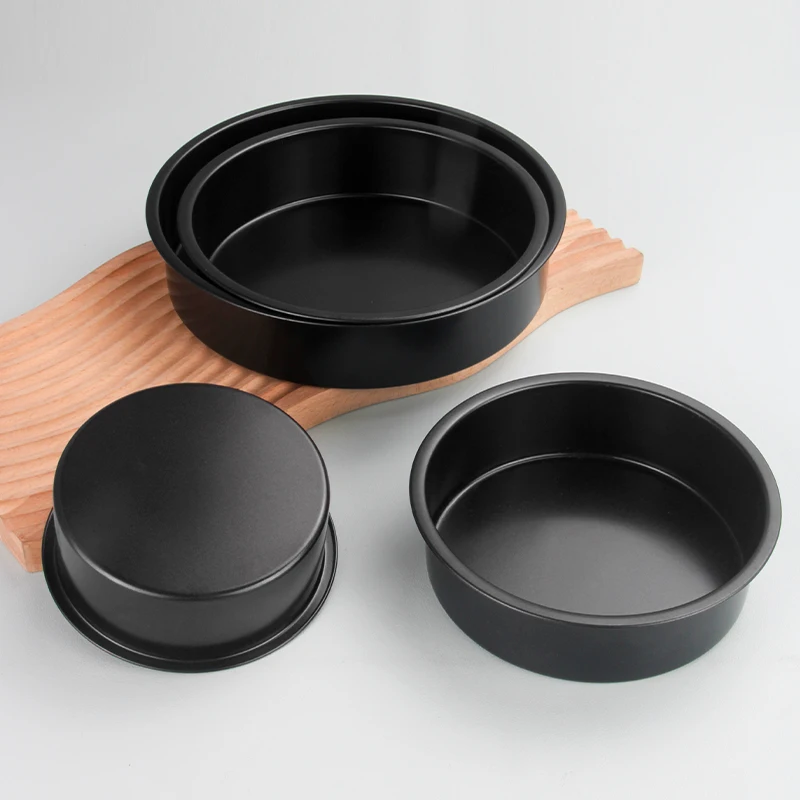 Hongyuan Nonstick Bread Pans Round Baking Cake Pan Carbon Steel Baking Pan Bakeware For Oven Baking