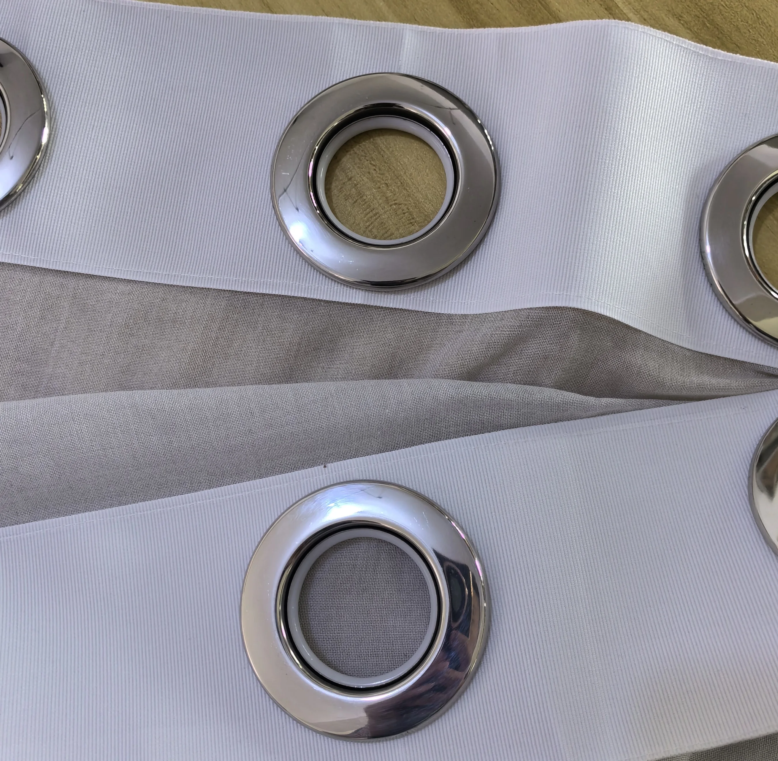 Block EMF Radiation Resistant Curtains for Effective  Protection Shielding Electric Field Radiation Stainless steel Roman ring
