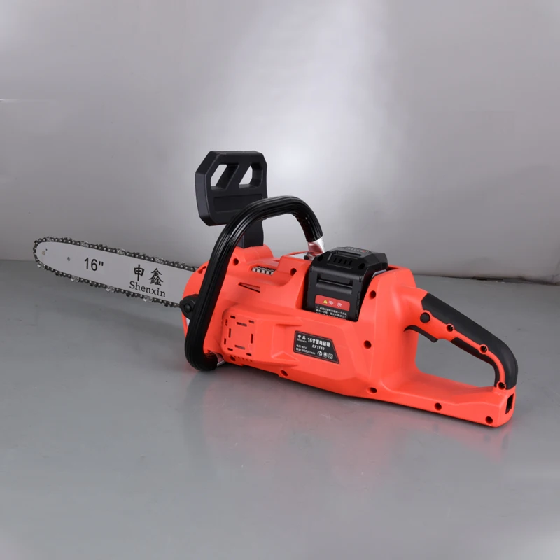 16' Brushless Lith-on Chainsaw Electric Powered Rechargeable Chainsaw