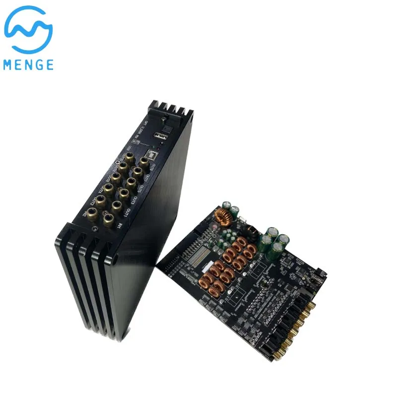 car audio 8 in AMP 10 out DSP of Car Audio Dsp Amplifier