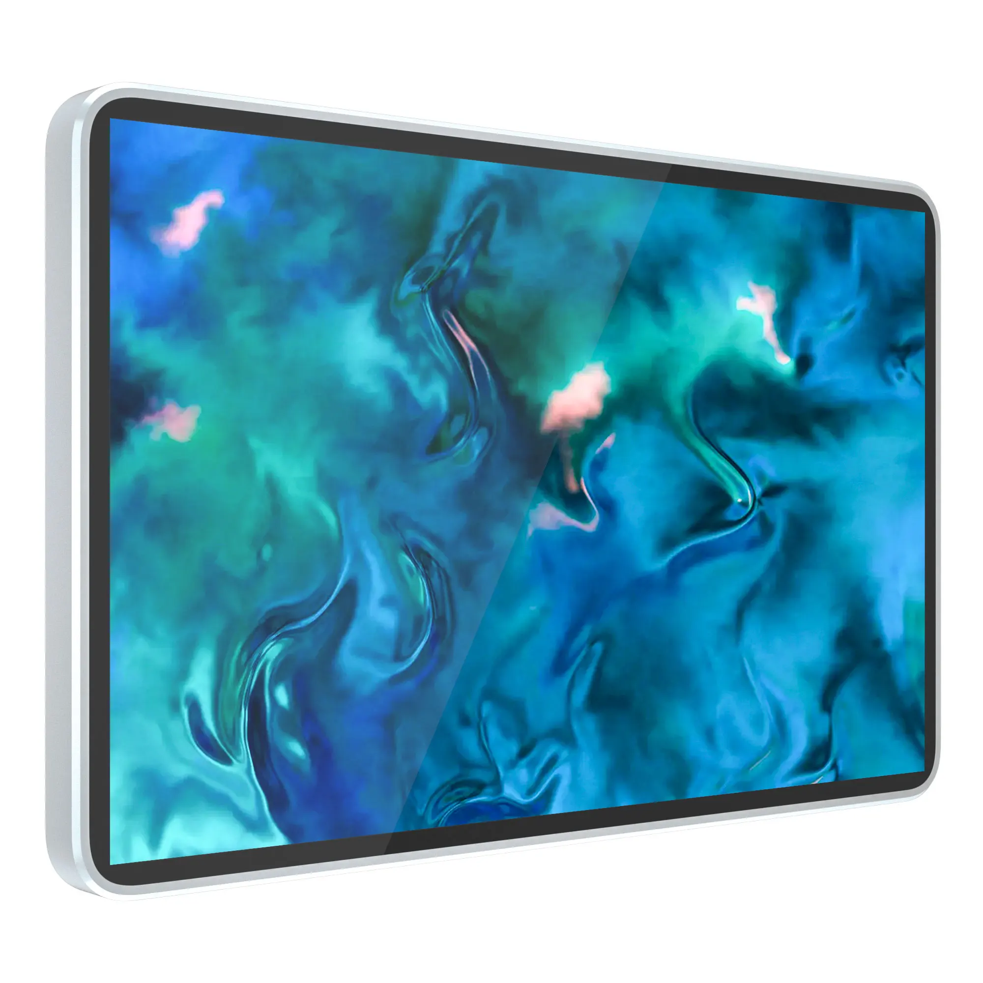 advertising display screen 1080P High Resolution interactive wall mounting advertising led display wall mount tablet lcd monitor