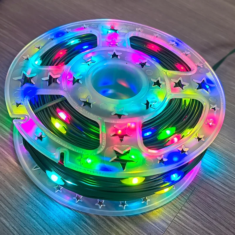 L LED String Light 50M 320 LED Dream Color RGB Strip Fairy Light Smart Christmas Tree Lights Remote Control Outdoor Indoor Decor