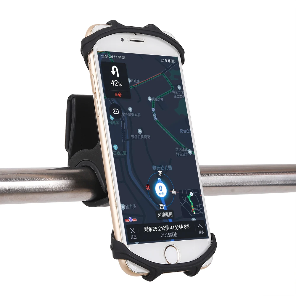 
Motorcycle Bicycle Moto Bike Phone Navigation Holder Support handlebar Mount Clip Bracket for Mobile CellPhone 