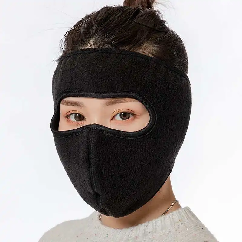 Women Men Windproof Riding Earmuff Full Face Plush Cotton Warm Ear Muffs Outdoor Ski Cycling Winter Earmuffs