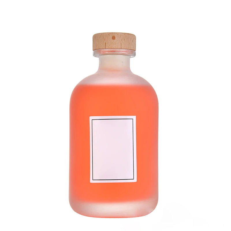 Free Sample 100ml 250ml 300ml 375ml 500ml Glass Empty Bottles Liquor Wine Gin Whisky Vodka Spirits Glass Bottle With Cork Lid