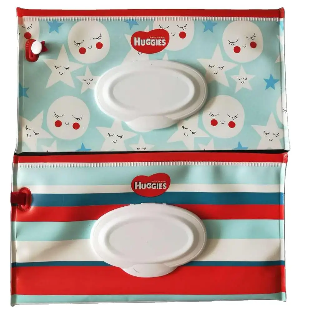 Перерабатываемый влажный мешок для протирания на продажу, пластиковый пакет для влажных салфеток EVA