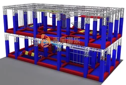 Manufacturer direct sale new style small/big colorful ninja warrior for kids and adult